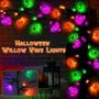 Imagem de Galho de videira de salgueiro Halloween Garland com 72 LED de 9 pés e 20 ganchos