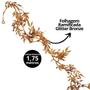 Galho Folhagem Ramificado Glitter Bronze Natal 1,75 metros - Art Christmas Imagem de Galho Folhagem Ramificado Glitter Bronze Natal 1,75 metros - Art Christmas