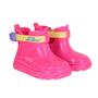 Imagem de Galocha Infantil Baby Shark Com Capa De Chuva Grendene Rosa