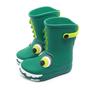 Imagem de Galocha Infantil Masculina e Feminina Plugt Verde com Jacaré, Macia e Segura para Chuva