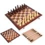 Imagem de Gamão Board Entertainment, Party Table Games, Dice Chess, Travel Games, Damas, 3 em 1