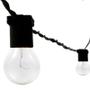 Imagem de Gambiarra Preto 75M Com Lampadas Transparente 220v Com Plug