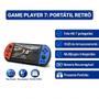 Imagem de Game Player Console Retrô Portátil Tela 7" HD Video Game Portátil Com Jogos Clássicos