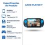 Imagem de Game Player Console Retrô Portátil Tela 7" HD Video Game Portátil Com Jogos Clássicos