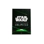 Imagem de    Gamegenic Star Wars Unlimited Art Sleeves Card Back Green