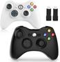 Imagem de Gamepad Enstixsm para controle Xbox 360 Wireless, pacote com 2