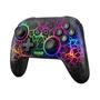 Imagem de Gamepad RGB Wireless com Giroscópio de Seis Eixos e Vibração Dupla - Compatível com Nintendo Switch, PS3 e PC