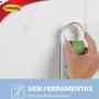Imagem de Gancho Adesivo 3M Command Transparente Mini Com 6 Peças Removível Sem Danificar