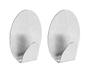 Imagem de Gancho Oval com Adesivo Metal M