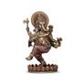 Imagem de Ganesha Dançando Deusa Da Sabedoria Fortuna Resina 21cm
