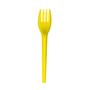 Imagem de Garfo Strawplast para Sobremesa com 50 Unidades Amarelo