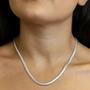 Imagem de Gargantilha Cordão Choker Fio Alemão Sofisticado Extensor