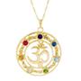 Imagem de Gargantilha Om Chakras 34mm - Sunshine Cristais