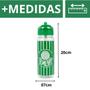 Imagem de Garrafa 450ml Squeeze C/ Mochila Tipo Saco - Time Palmeiras Oficial Original Treino/Jogo/Academia