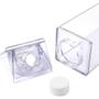 Imagem de Garrafa Caixa de Leite 500ML Acrílico Transparente Elegante