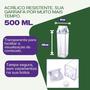 Imagem de Garrafa Caixa de Leite de Acrílico 500ML suco água