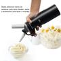 Imagem de Garrafa Chantilly Espumas Sifão Profissional 500ml 3 Bicos Gourmet Drink Confeitaria Cozinha Padeiro Doces Bolos