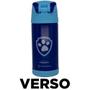 Imagem de Garrafa Chase Térmica Quente Gelada Infantil Com Canudo De Silicone Azul 350ML Oficial Patrulha Canina Nickelodeon