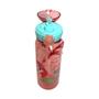 Imagem de Garrafa D' Água Infantil Squeeze C/Alça E Canudo 500ml