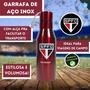 Imagem de Garrafa de Aço Inox São Paulo FC 600ml Oficial Tricolor Original Lançamento - Mileno