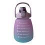 Imagem de Garrafa De Água 1300ML/1.3L Motivacional garrafa Com Alça com Adesivos