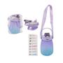 Imagem de Garrafa De Água 1300ML/1.3L Motivacional garrafa Com Alça com Adesivos