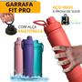 Imagem de Garrafa de Água 780ml com Alça e Bico em Aço Inox