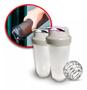Imagem de Garrafa De Água Academia Com Misturador 600ml