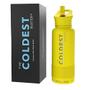 Imagem de Garrafa de água esportiva mais COLDEST -32 oz (tampa de palha), à prova de vazamentos, aço inoxidável isolado a vácuo, frio quente, parede dupla, caneca térmica, cantina de metal (amarelo solar, 32 oz)