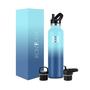 Imagem de Garrafa de água IRON FLASK Camping Hiking 700ml Blue Waves