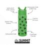 Imagem de Garrafa de água Simple Modern Minecraft Summit 530ml com canudo