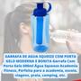 Imagem de Garrafa De Água Squeeze Infantil Crianças Tubo De Gelo 600Ml