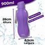 Imagem de Garrafa de Água Squeeze Plástica 600ml 900ml Western