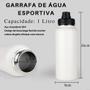 Imagem de Garrafa De Água Térmica Garrafinha Aço Inox Suporte Magnetico