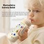 Imagem de Garrafa De Bebê Com Padrão De Estrela De Grande Capacidade 330ml Resistente a Mordidas Anti