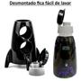 Imagem de Garrafa de Foguete Infantil Giratória do Batman 320ml Kit 2 Unidades