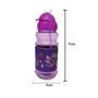 Imagem de Garrafa de Meninas Infantil Squeeze Canudo Silicone 340ml