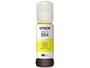 Garrafa de Tinta Epson T504 Amarelo Original Refil Imagem de Garrafa de Tinta Epson T504 Amarelo Original Refil