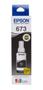 Imagem de Garrafa de Tinta Refil Epson Original T673120 Preto 70ml