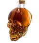 Imagem de Garrafa de vidro formato caveira whisky, bebidas para bares e decoração 100 ml