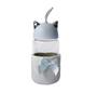 Imagem de Garrafa de vidro totoro bottle com capa de veludo com tampa e alça