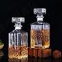 Imagem de Garrafa De Whisky Vidro Transparente Bred 900ml Mimo Style Decoração Licoreira
