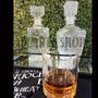 Imagem de Garrafa De Whisky Vidro Transparente Bred 900ml Mimo Style Decoração Licoreira