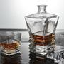 Imagem de Garrafa Decanter Vidro Whisky/Licor 930Ml+6 Copos Superluxo