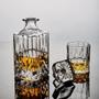 Imagem de Garrafa Decanter Whisky Vidro Licor 710Ml + 6 Copos