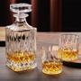 Imagem de Garrafa Decanter Whisky Vidro Licor 710Ml + 6 Copos