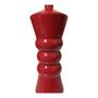 Imagem de Garrafa decorativa vaso em cerâmica vermelha brilho 421 vaso 42x15cm Casa Helena Decor