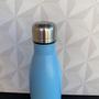 Imagem de Garrafa / garrafinha térmica de inox 750ml azul para água, suco ou café