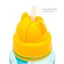 Imagem de Garrafa Infantil Com Canudo 400ml Limão Buba