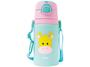 Imagem de Garrafa Infantil com Canudo 450ml Buba Animal Fun